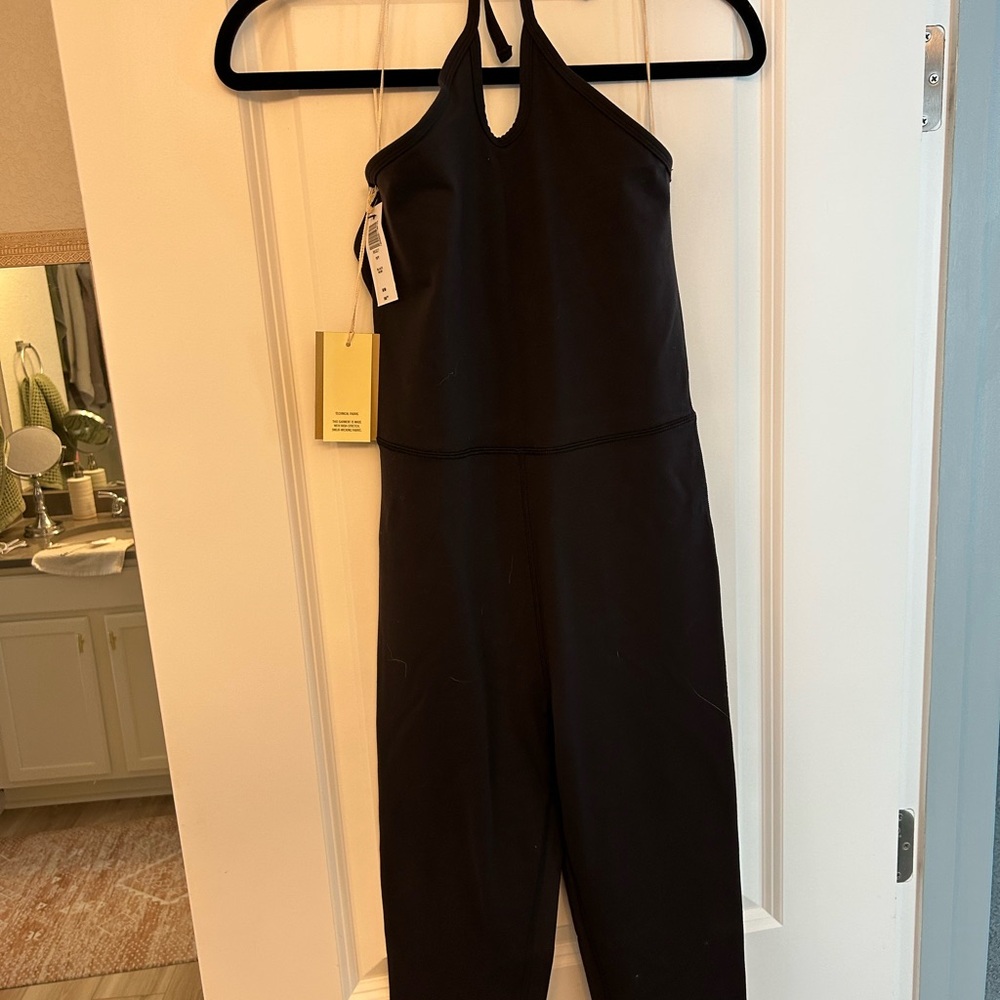 ARITZIA Black Halter Jumpsuit new w tags